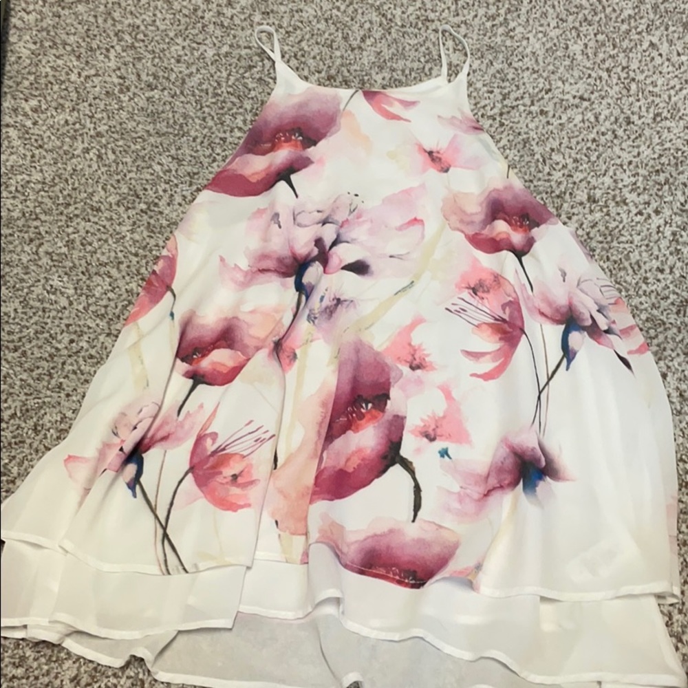 Colorful floral top
